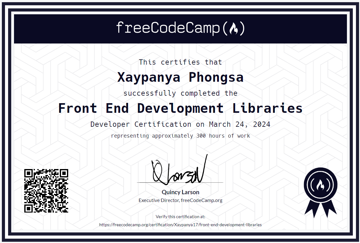 Front End Development Libraries