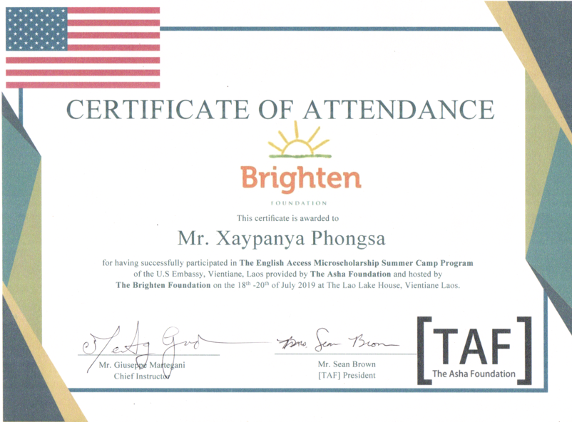 Certificate 3